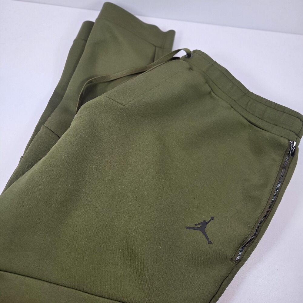 Nike Jordan 23 Engineered Fleece Pants Medium Olive Men’s XXL